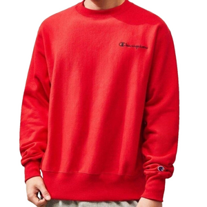 CHAMPION Vibrant Red Men’s Medium Crewneck Sweatshirt, EUC Preloved